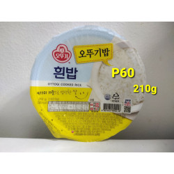 오뚜기 흰밥 즉석밥 중간밥 210g