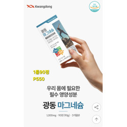 광동 마그네슘 Magnesium 90정