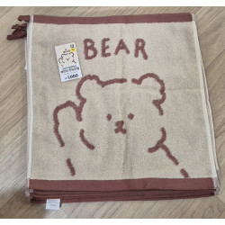 한국 다이소 - 얇은 수건재질의 핸드타월