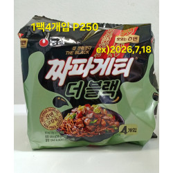 농심 짜파게티 더블랙 국내 내수용