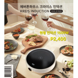 에버튼하우스 1구 원형 인덕션 EHHX-ID1502B