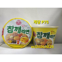 오뚜기 참깨라면 큰컵