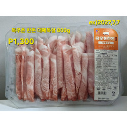 목우촌한돈 대패목살 800g
