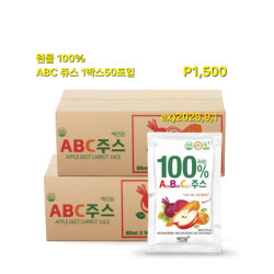원물100% ABC쥬스 1박스50포입